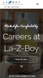 Mobile Screenshot of lazboyjobs.com